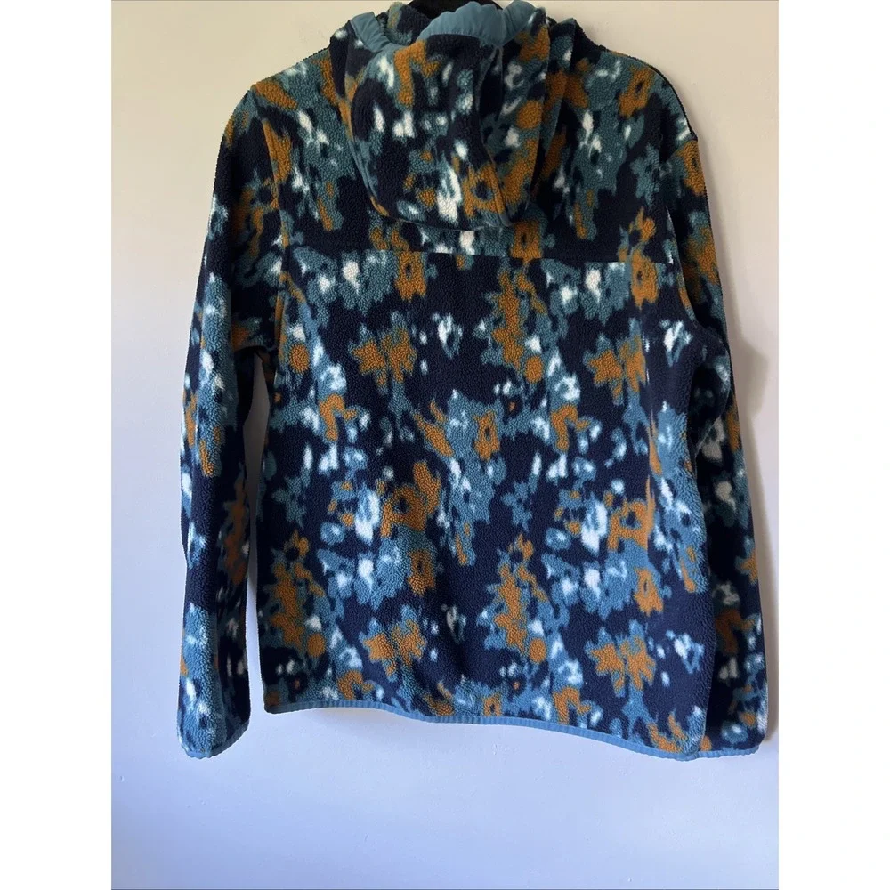The North Face Men's Carbondale ¼ Snap Hoodie Sweatshirt Abstract Print Size M